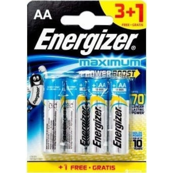 ENERGIZER Maximum AA B3+1 1.5V