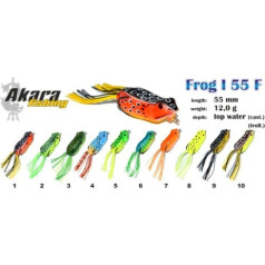 Vobleris AKARA «Frog I» 55 F