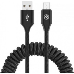 Tellur Data cable Extendable USB to Micro USB 2A 1.8m black