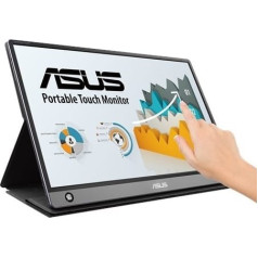 Asus Mb16amt 15,6 collu monitors fhd ips touch 5ms microhdmi usb-c skaļrunis 0,9kg