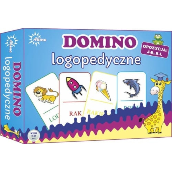 Abino Logopēdiskais domino jr rl