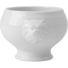 Holst Porzellan Lion head terrine 0.35 l, porcelain, white, 11 cm, 6 units
