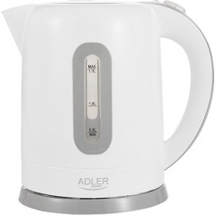 Adler AD 1234 electric kettle (2200w 1.7l; white)