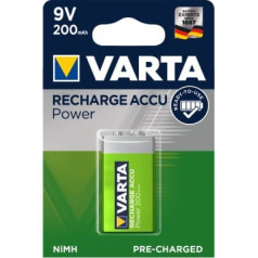 Varta 9V 200mAh akumulators