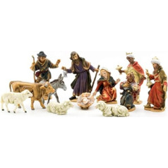 Nativity set, 12 pcs. (nativity figure), to 4.75 in. figures - (12cm)