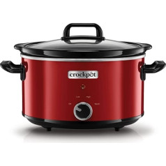 Crock-pot lēnā plīts - oriģināls no ASV, 3,5 L, sarkans