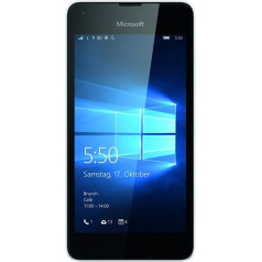 Microsoft Lumia 550 viedtālrunis (4,7 collu (11,9 cm) skārienjutīgs displejs, 8 GB atmiņa, Windows 10) melns