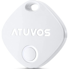 Atuvos atslēgu meklētājs Bluetooth izsekotājs un priekšmetu meklētājs atslēgām, makiem, bagāžai, mājdzīvniekiem un citiem (tikai iOS)