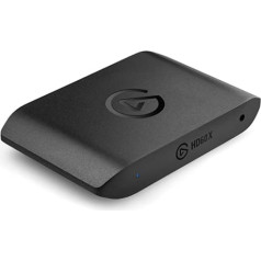 Elgato HD60 X — straumējiet un ierakstiet 1080p60 HDR10 vai 4K30 formātā ar īpaši zemu latentumu uz PS5, PS4/Pro, Xbox Series X/S, Xbox One X/S, OBS un citās programmās, saderīgas ar PC un Mac.