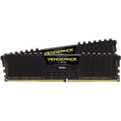 Corsair Vengeance LPX 32 GB (2 x 16 GB) DDR4 3600 (PC4-28800) C18 1,35 V galddatora atmiņa — melna