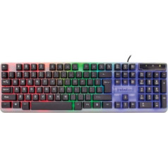 Rebeltec Neon illuminated gaming keyboard 1.8m cable