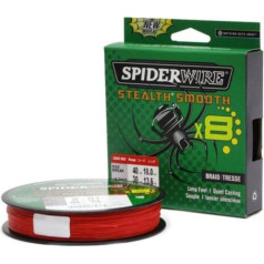 Aukla pītā Spiderwire STEALTH SMOOTH X8 Red - 1515683