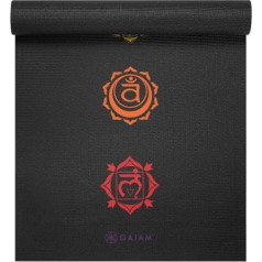 Jogas paklājiņš Gaiam Premium Chakra 62610 / N / A