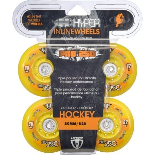 HYPER Inline Wheel Pro 250 - 82A - 4er Set 72