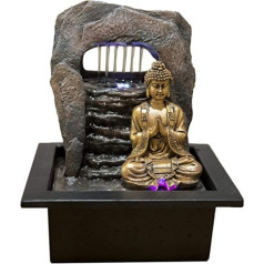 Zen'Light Zen Dao Fountain Resin Bronze 21 x 17 x 25 cm