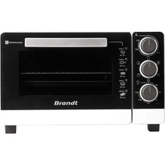 Brandt Multifunctional Oven, black, white