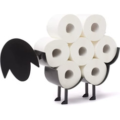 Wrps Design toilet roll holder, Black Sheep