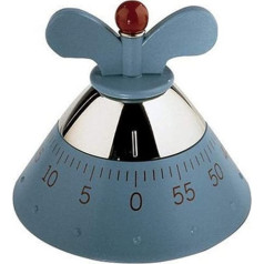 A di Alessi Kitchen Timer, Blue, (A09)