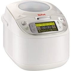 Tefal RK8121 45 in 1 Multicooker 750 W / 5 L ietilpība / 45 gatavošanas funkcijas / sildīšanas funkcija / LC displejs / Iekļauta recepšu grāmata (var nebūt angļu valodā) / Balta