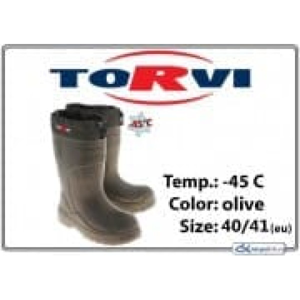 Zābaki TORVI olive, -45C - 40/41