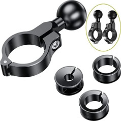 1 Inch Ball Mount Accessories Aluminium Alloy Suitable for Handlebar Mount Ball Compatible with 1 Inch Ball Pan Systems (R3 x 2)