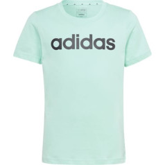 T-krekls adidas LIN Tee girls IC3154 / zaļš / 140 cm