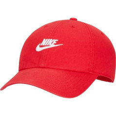 Cap Nike Sportswear Heritage86 913011 657 / sarkans / viens izmērs