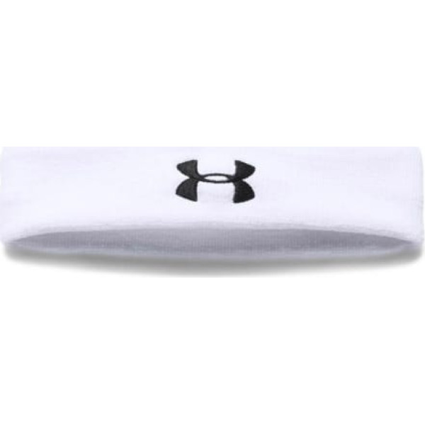 Under Armour UA Performance Headband 1276990 100 / viens izmērs / balts