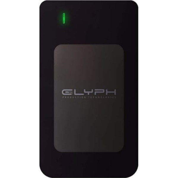 Glyph Atom RAID USB 3.1 ārējais cietvielu diskdzinis — melns (1 TB, melns)