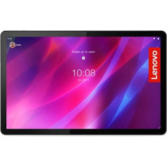 Lenovo Tab P11 Plus 27,94 cm (11 collas, 2000 x 1200, 2K, WideView, Touch) planšetdators (MediaTek Helio G90T, 4 GB RAM, 64 GB uMCP, Wi-Fi, ARM Mali-G76 MC4, MCdroid, Ank14). pelēks