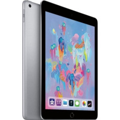 Apple iPad 9.7 (6. Gen) 32 GB Wi-Fi — Space Grau (Generalüberholt)