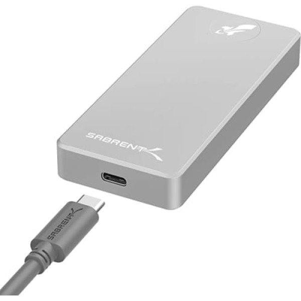 Sabrent Rocket Pro 512 GB USB 3.2 ārējais alumīnija SSD (SB-512-PRO)