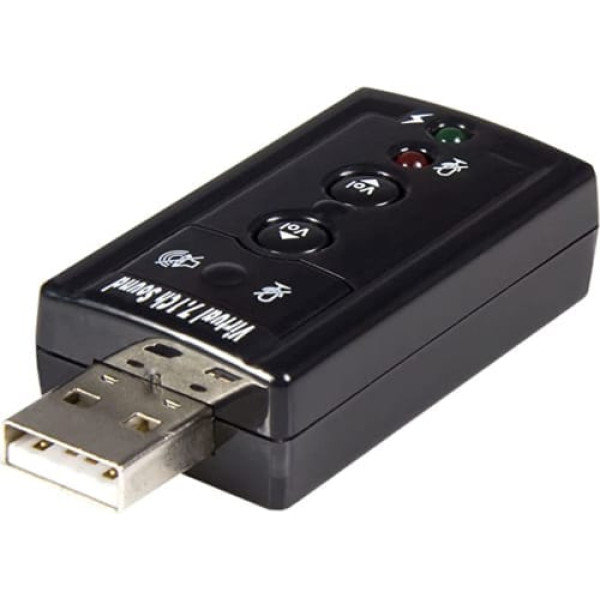 StarTech. com ICU SBAUDIO7 — virtuālais 7.1 USB stereo audio adapteris