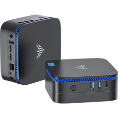 NiPoGi Mini PC 16GB RAM 512GB ROM, Intel Celeron N5105 4K Mini Desktop PC Windows 11 Pro, 2xHDMI,Dual-Band-WLAN,RJ45-LAN,BT4.2, Portable AK1 PRO Mini Computer for Büro, Workstation, HTPC, Business