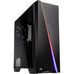 Aerocool pgs cylon aeropgscylon-bk korpuss (atx, micro atx, mini itx; melnā krāsā)