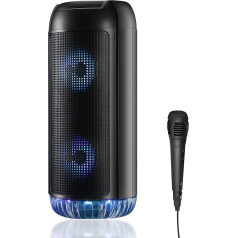 Media Tech Multivides tehnoloģiju Bluetooth skaļrunis ar mikrofonu partybox uni bt mt3174