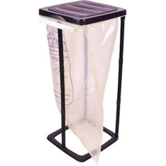 Spetebo Bin Bag Stand in 2 Colours - 60 Litres - Ideal for Yellow Bags - Rubbish Bin Bag Holder