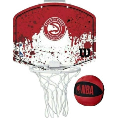 Basketbola dēlis Mini Wilson NBA Team Atlanta Hawks Mini Hoop WTBA1302ATL / One size