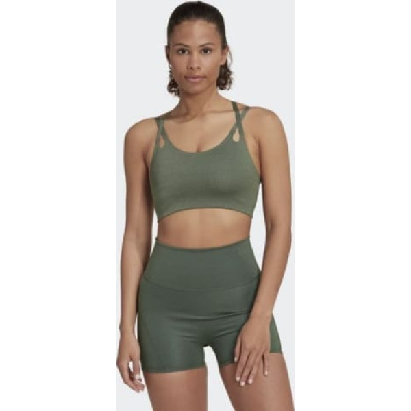 Adidas Yoga Luxe Studio Light-Support Fire Bra W HL8600 / SDD