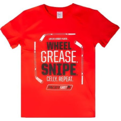 HOCKEYSHOT T-Shirt WHEEL GREASE SNIPE L