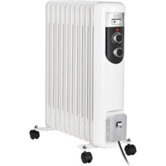 Eļļas radiators Teesa 2500W, 11 spuras