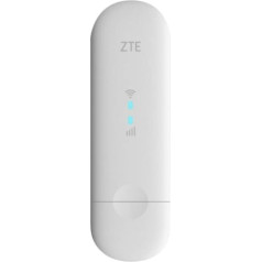 ZTE MF79U Wingle CAT4-4G atbloķēts WiFi USB modems, rentabls ceļojumu WiFi, 150Mbps, ārējās antenas porti, balts