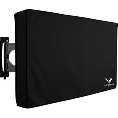 Mehomei Outdoor TV vāciņš, pret laikapstākļiem izturīgs universāls ekrāna aizsargs, 30–32 collu melns