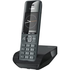 Gigaset Comfort 520 - Cordless DECT Phone - Elegant Design - Brilliant Audio Quality even when Hands-Free Calling - Comfort Call Protection - Address Book with 200 Contacts - Titanium Black