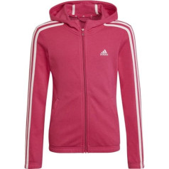 Adidas Girls Essentials 3S Hoodie ar pilnu rāvējslēdzēju HM8753 / rozā / 164 cm