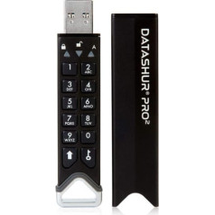 IStorage datAshur Pro2 IS-FL-DP2-256-128 USB Memory Stick 128 GB melns