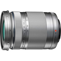 Olympus M.ZUIKO DIGITAL ED 40–150 mm 1:4,0–5,6 R objektīvs — sudrabs