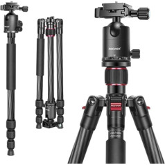 Jaunāks statīvs Monopods ar 360 grādu lodīšu galvu