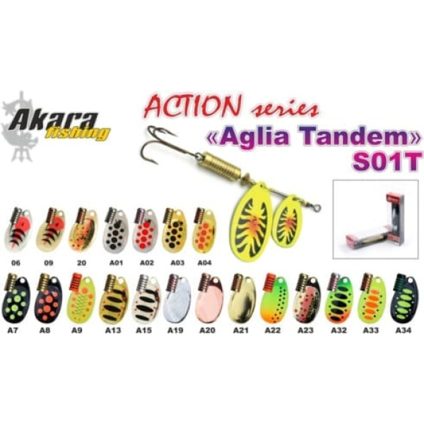 Māneklis AKARA «Aglia Tandem II» Action S01T RT