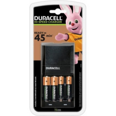Duracell CEF27 Fast Bateriju Lādētājs Priekš 2 x AA / 2 x AAA / ar 2 x AA 1300 mAh / 2 x AAA 750 mAh Baterijas